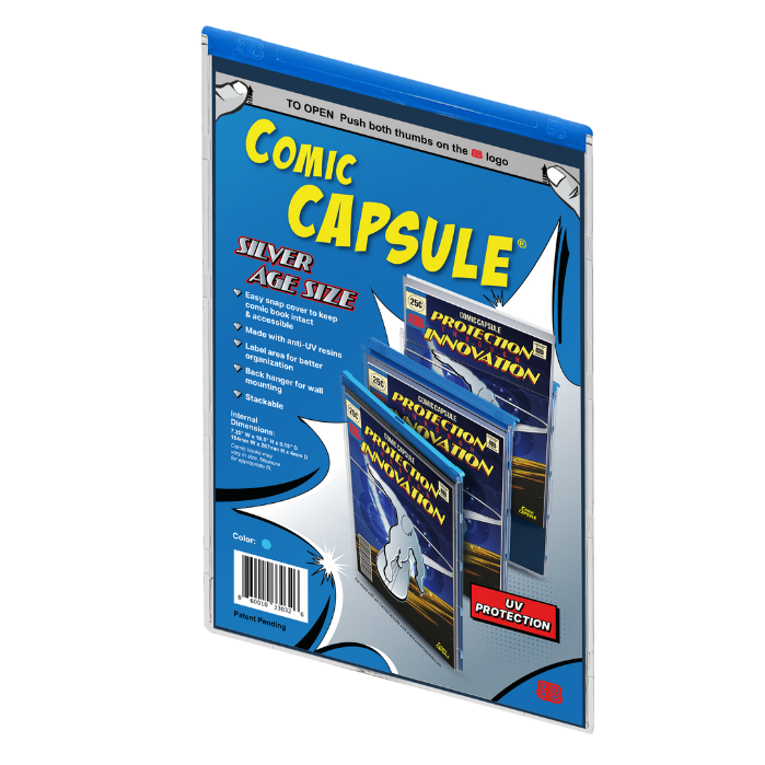Comic Book Protective Case, Blue (Silver Age)