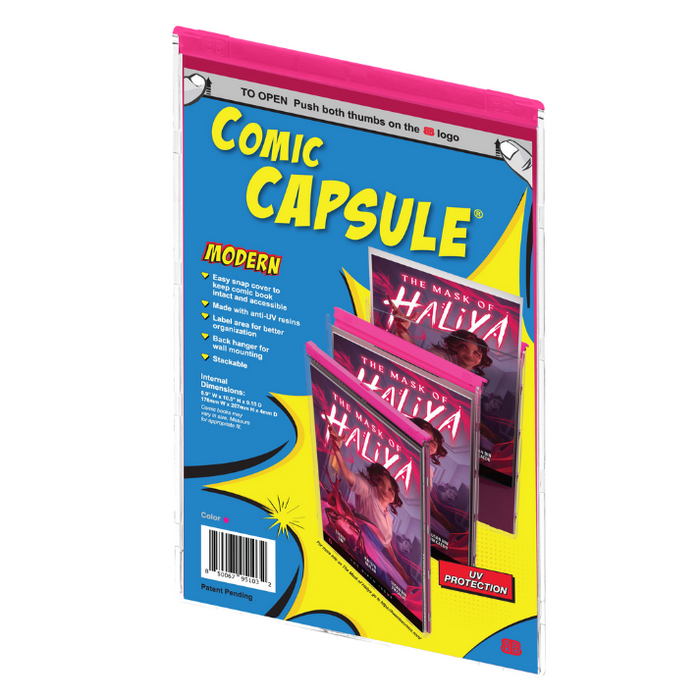 Comic Book Protective Case, Pink (Current/Modern Age) 2
