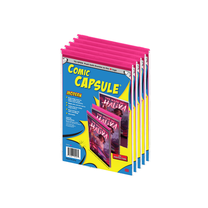 Comic Book Protective Case, Pink (Current/Modern Age) - Display Geek, Inc.
