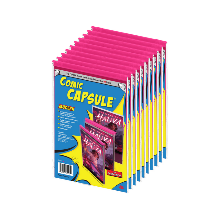 Comic Book Protective Case, Pink (Current/Modern Age) - Display Geek, Inc.