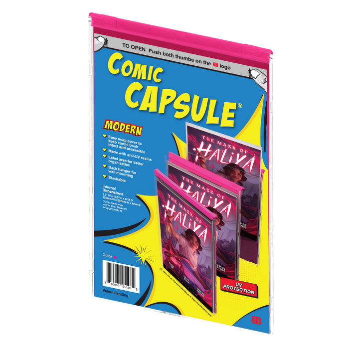 Comic Book Protective Case, Pink (Current/Modern Age)