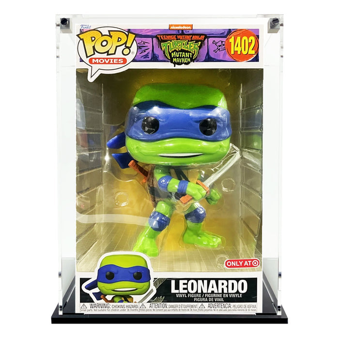 10 INCH SKINNY - 3mm thick Custom Acrylic Display Case for Funko Pop Grail Boxes (13h x 8.25w x 8.25d) by Display Geek Flying Box 3mm thick dust and dirt protection