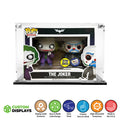 2 PACK STANDARD - 3mm thick Custom Acrylic Display Case for Funko Pop Grail Boxes (6.25h x 8w x 3.5d) by Display Geek Flying Box 3mm thick dust and dirt protection