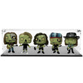 Custom Acrylic Display Case for 5 POPS SIDE BY SIDE Funko Pop Out of Box (3mm thick, UV Resistant)