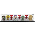 Custom Acrylic Display Case for 8 POPS SIDE BY SIDE Funko Pop Out of Box (3mm thick, UV Resistant)