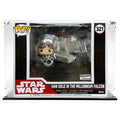 POP RIDES MILLENNIUM FALCON - 3mm thick Custom Acrylic Display Case for Funko Pop Grail Boxes (Fits 11h x 13.3125w x 15.625d) by Display Geek Flying Box 3mm thick dust and dirt protection