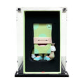 VANDUL RACKS BOX - 3mm thick Custom Acrylic Display Case for Vandul Boxes (Fits 9.75h x 6w x 3.75d) by Display Geek Flying Box dust and dirt protection