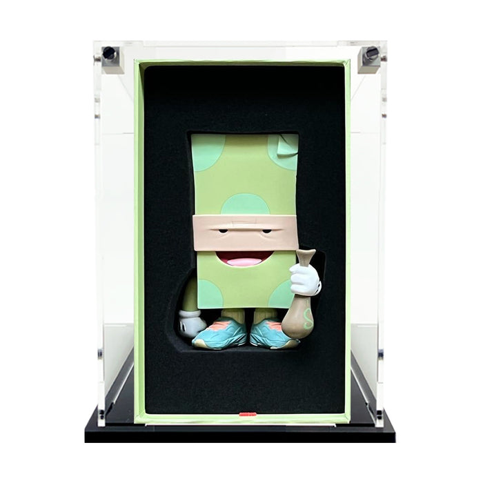 VANDUL RACKS BOX - 3mm thick Custom Acrylic Display Case for Vandul Boxes (Fits 9.75h x 6w x 3.75d) by Display Geek Flying Box dust and dirt protection
