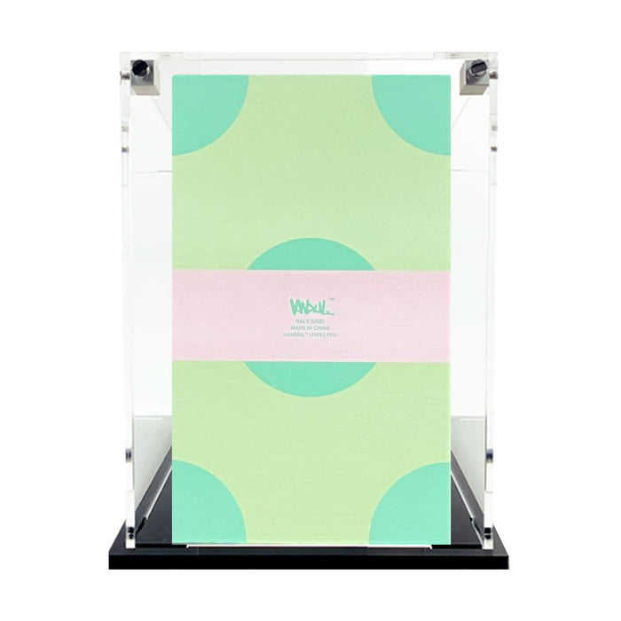 VANDUL RACKS BOX - 3mm thick Custom Acrylic Display Case for Vandul Boxes (Fits 9.75h x 6w x 3.75d) by Display Geek Flying Box dust and dirt protection