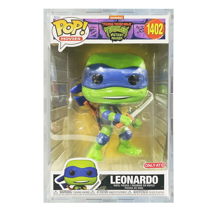 Custom Acrylic Hard Case for 10 INCH SKINNY Funko Pop Grail Boxes (4.5mm thick) Fits 13h x 8.25w x 8.25d