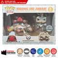 Custom Acrylic Hard Case for 2 PACK ROADHOG Funko Pop Grail Boxes (3mm thick, UV Resistant) Fits 7.75h x 10w x 5.5d