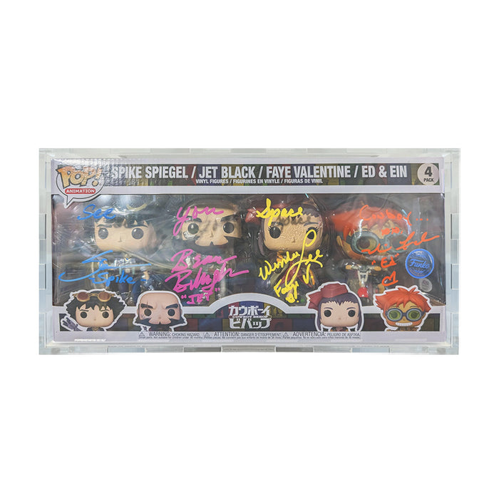 Custom Acrylic Hard Case for 4 PACK STANDARD Funko Pop Grail Boxes (4.5mm thick) Fits 6.25h x 13.5w x 3.5d