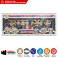 Custom Acrylic Hard Case for 4 PACK WIDE Funko Pop Grail Boxes (3mm thick, UV Resistant) Fits 6.25h x 15.75w x 3.5d