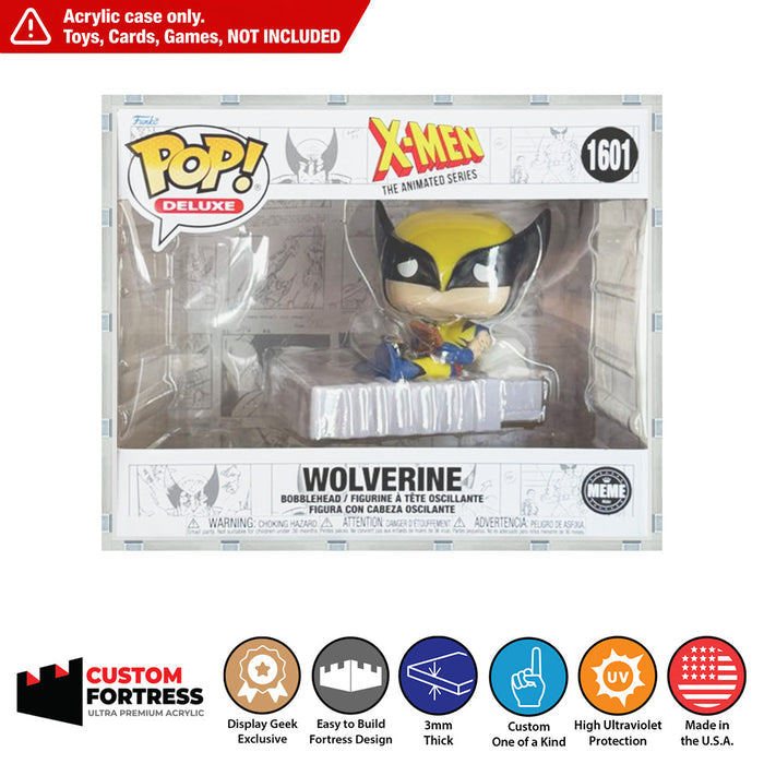 Acrylic Hard Case for Pop Deluxe Wolverine's Crush Meme #1601