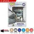 Custom Acrylic Hard Case for 6 INCH WINSTON #97 Funko Pop Grail Boxes (3mm thick, UV Resistant) Fits 7.5h x 5w x 5d