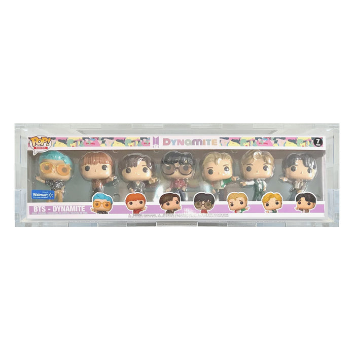 Custom Acrylic Hard Case for 7 PACK Funko Pop Grail Boxes (4.5mm thick) Fits 6.5h x 23w x 3.5d
