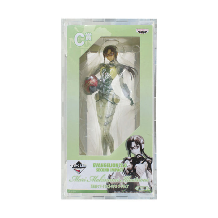 Custom Acrylic Hard Case for BANPRESTO EVANGELION 2ND IMPACT Bandai Namco Grail Boxes (4.5mm thick) Fits 11h x 5.5w x 5.25d