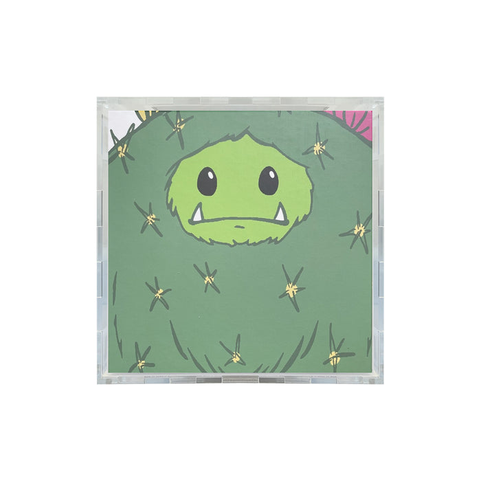 Custom Acrylic Hard Case for CHOMP CACTUS Abominable Toys Grail Boxes (4.5mm thick) Fits 7h x 7w x 4.25d