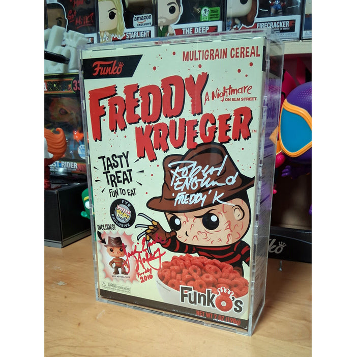 Custom Acrylic Hard Case for FUNKO'S CEREAL Funko Pop Grail Boxes (3mm thick, UV Resistant) Fits 10.5h x 7w x 2.5d