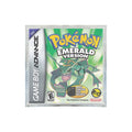 Custom Acrylic Hard Case for GAME BOY ADVANCE POKEMON EMERALD Video Game Boxes (4.5mm thick) Fits 5h x 5w x 2.5d