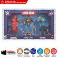Custom Acrylic Hard Case for JOHN CENA ELITE 3 PACK Mattel Box (3mm thick, UV Resistant) Fits 9h x 15w x 2.75d
