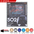 Custom Acrylic Hard Case for NENDOROID DARTH VADER #502 (3mm thick, UV Resistant) Fits 8.25h x 6.9w x 3.1d