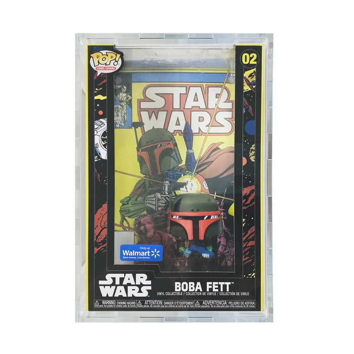 Custom Acrylic Hard Case for POP COMIC STAR WARS Funko Pop Grail Boxes (4.5mm thick) Fits 11h x 7w x 4.5d