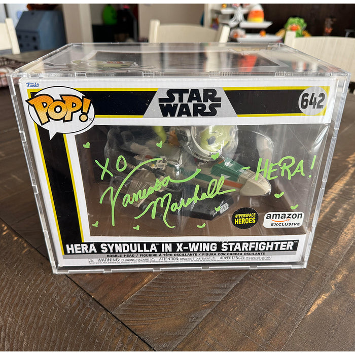 Custom Acrylic Hard Case for Hera Syndulla in X-Wing Starfighter 642 POP RIDES Funko Pop Grail Boxes (3mm thick, UV Resistant) Fits 7.5h x 10w x 7d