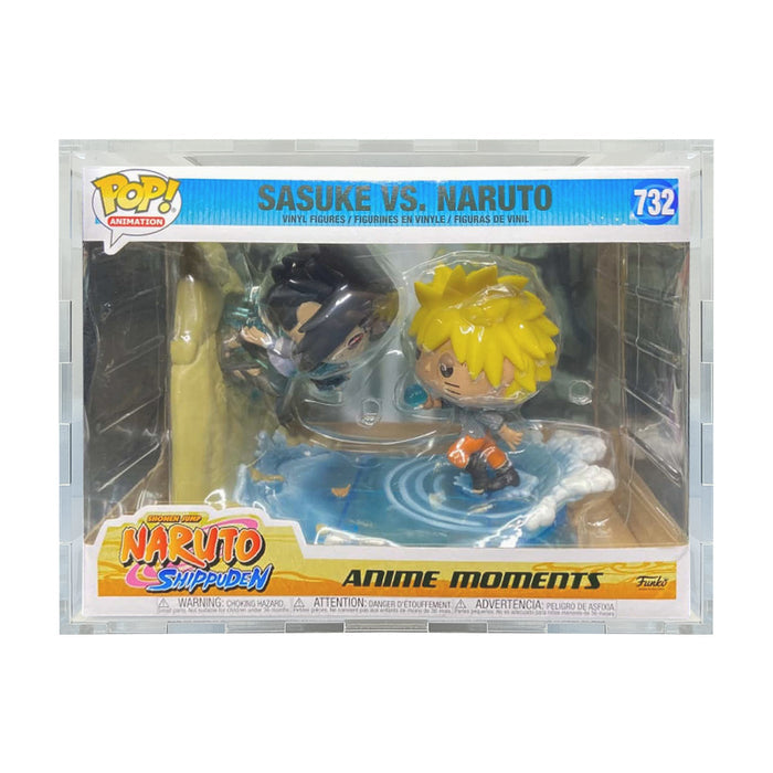 Custom Acrylic Hard Case for POP MOVIE MOMENTS Funko Pop Grail Boxes (4.5mm thick) Fits 7.5h x 10w x 5.75d