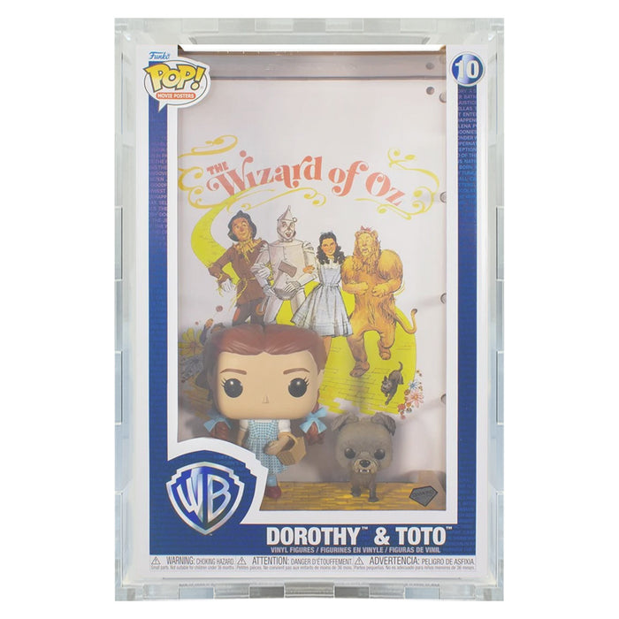 Custom Acrylic Hard Case for POP MOVIE POSTERS STANDARD Funko Pop Grail Boxes (4.5mm thick) Fits 17.25h x 11.25w x 5.75d