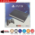 Custom Acrylic Hard Case for PS3 CONSOLE Video Game Console (3mm thick, UV Resistant) Fits 13.25h x 13.25w x 4.4d