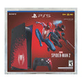 Custom Acrylic Hard Case for PS5 CONSOLE SPIDER-MAN 2 Video Game Boxes (4.5mm thick) Fits 16.75h x 18.5w x 6.75d