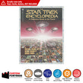Custom Acrylic Hard Case for STAR TREK ENCYCLOPEDIA (3mm thick, UV Resistant) Fits 10.75h x 8.5w x 0.8d