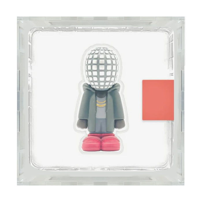 Custom Acrylic Hard Case for VANDUL GENIUS V1 Vinyl Toys Boxes (4.5mm thick) Fits 9h x 8.5w x 4d
