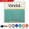 Custom Acrylic Hard Case for VANDUL WALK Vinyl Toys Boxes (3mm thick, UV Resistant) Fits 9h x 9w x 6d