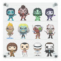Custom Acrylic Wall Mount Display for FUNKO POP Figures (3mm thick, UV Resistant) 15.5h x 15w x 4d