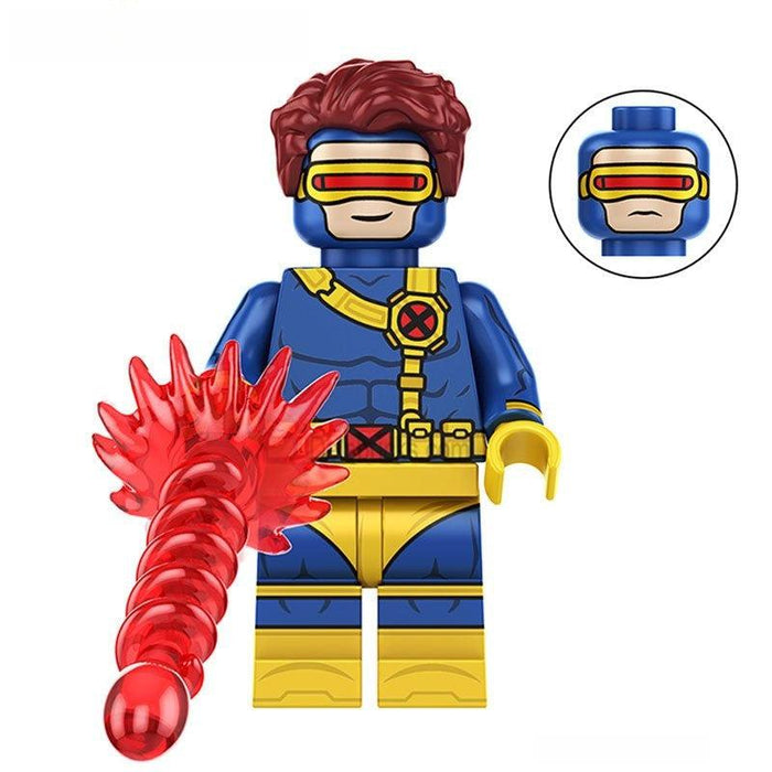 Cyclops S2 (Marvel X-Men 97) - Custom Building Blocks Mini Figures Compatible with Brick Building System