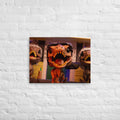 Dinos in da Hood Funko Pop Photography Giant Canvas by UrbanRoxStarr