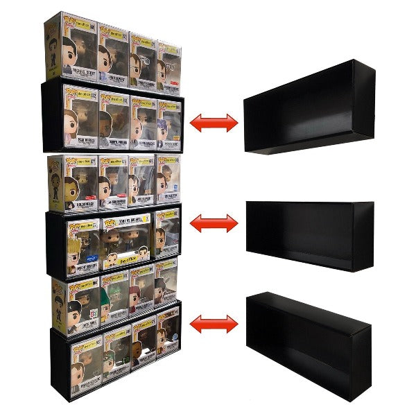 Display Geek Out of Box Funko Pop Vinyl Display Case Pop Shelf Shelves vaulted kubbies
