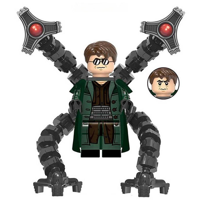 Doctor Octopus (Marvel Spider-Man) - Custom Building Blocks Mini Figures Compatible with Brick Building System