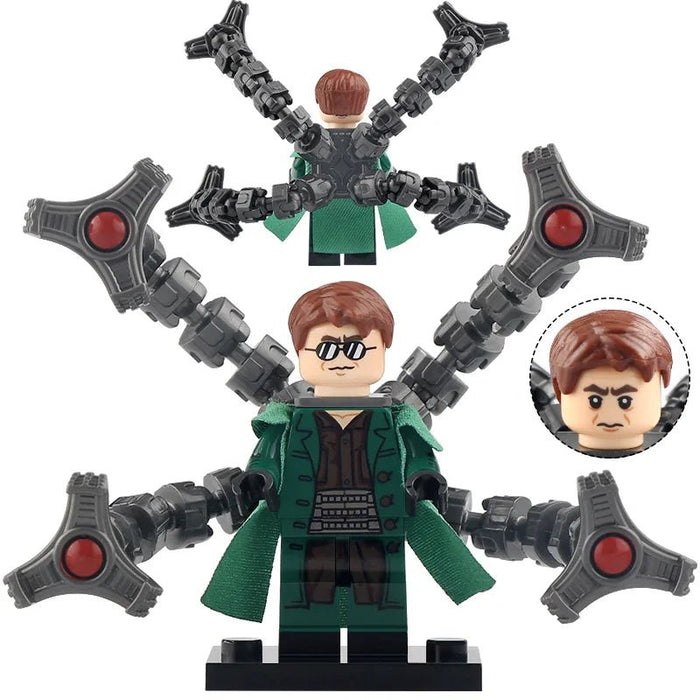 Doctor Octopus (Marvel Spider-Man) - Custom Building Blocks Mini Figures Compatible with Brick Building System