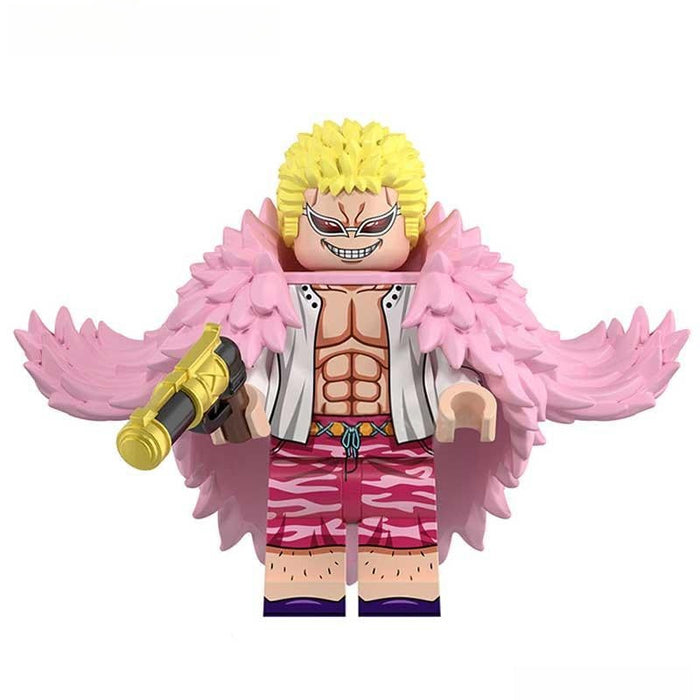 Doflamingo (One Piece) - Custom Building Blocks Mini Figures Compatible with Brick Building System