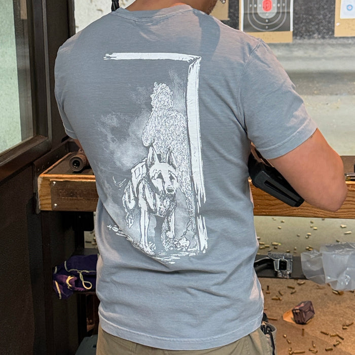 "Dog In" Shirt - Grey - Warpaint x _invadergirl_