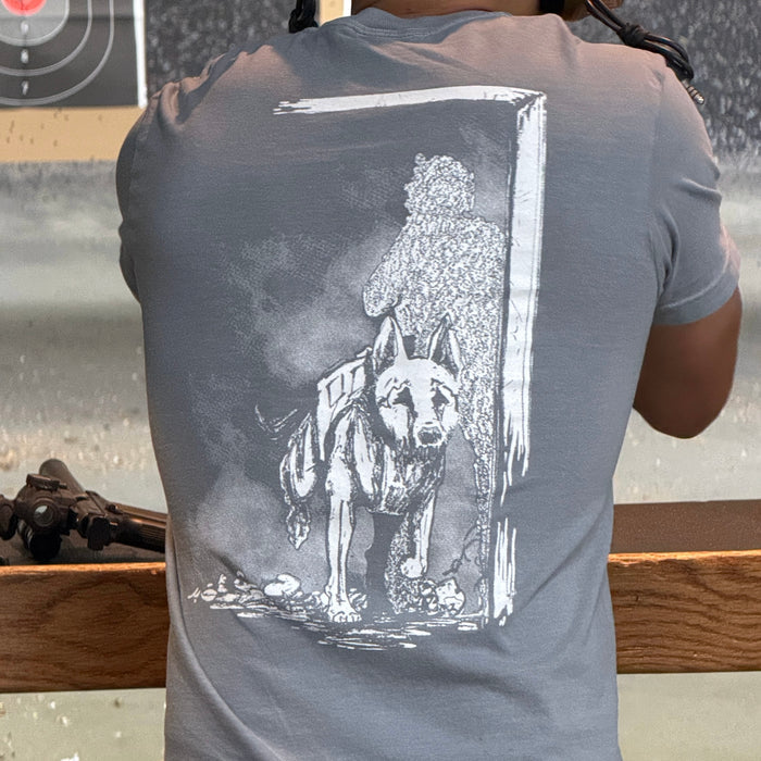 "Dog In" Shirt - Grey - Warpaint x _invadergirl_