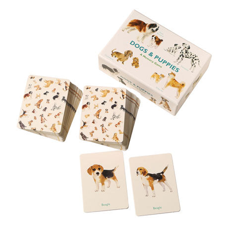 Dogs & Puppies: A Memory Game