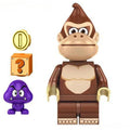 Donkey Kong (Super Mario Bros) - Custom Building Blocks Mini Figures Compatible with Brick Building System