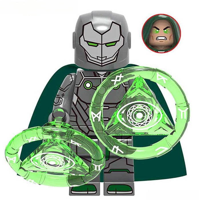 Dr Doom Infamous Iron Man (Marvel Avengers) - Custom Building Blocks Mini Figures Compatible with Brick Building System