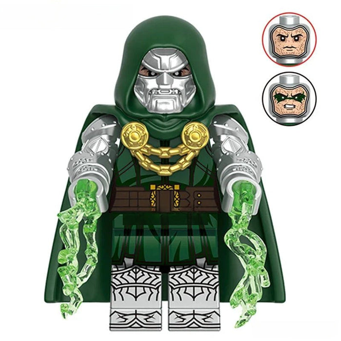 Dr Doom (Marvel Fantastic Four) - Custom Building Blocks Mini Figures Compatible with Brick Building System
