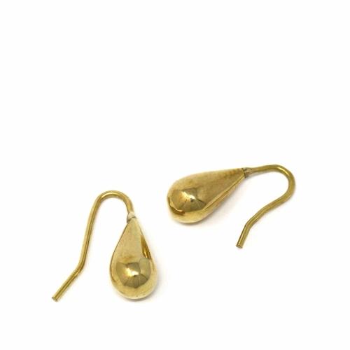 Earrings: Brass Drops - TheHomeToGo
