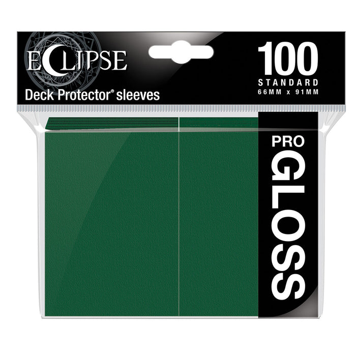 ECLIPSE Easy Shuffle Gloss Protector Sleeves for Trading Card Games, Standard Size Deck (100 pack) - Display Geek, Inc.